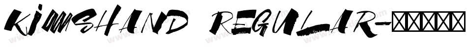 KimsHand Regular字体转换